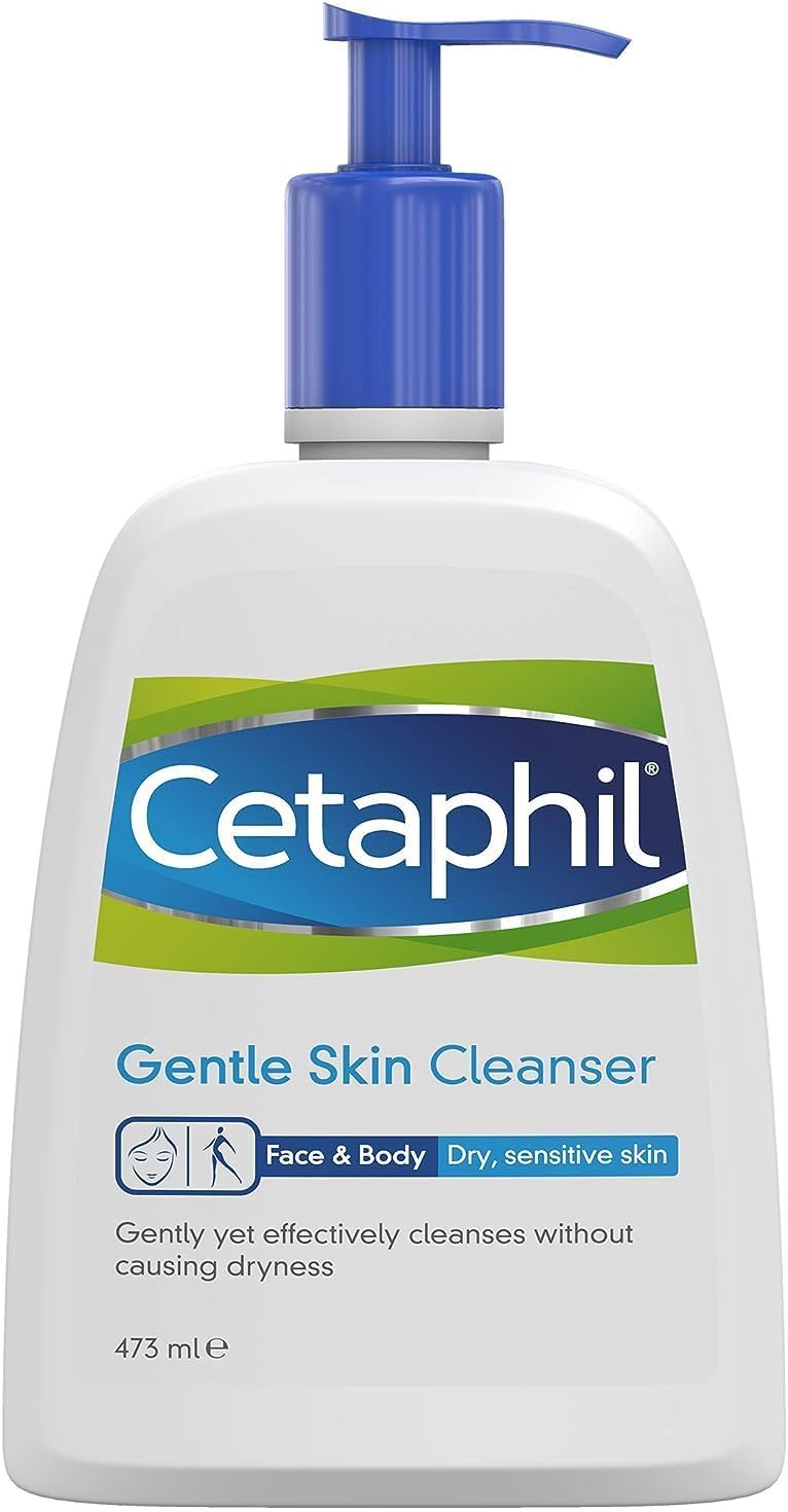 Cetaphil Gentle Skin Cleanser Hydrating Face Wash for Dry and Sensitive 473ml