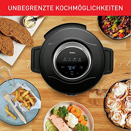 Autocuiseur Tefal Turbo Cuisine & Fry CY778830 application dédiée 7 6 15 programmes cuve sphérique - vue 4