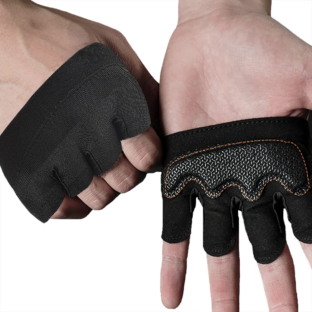 New Weight Lifting Gym Workout Gloves Men & Women, Partial Glove Just for The Calluses Spots, Great for Weightlifting, Exercise, Training, Fitness…