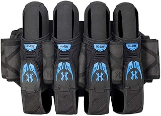 HK Army Magtek Paintball Harness Pod Pack 4+3 - Black/Blue