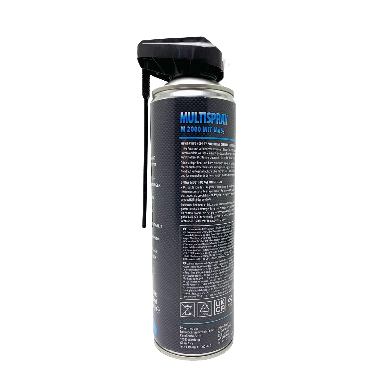 6 x Autol Multispray M 2000 mit MoS2 500ml