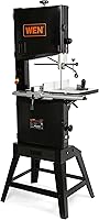 WEN BA1487 14-Inch Two-Speed Band Saw with Stand - 9.5-Amp Motor, 8.85" Depth Capacity, Precision Woodworking