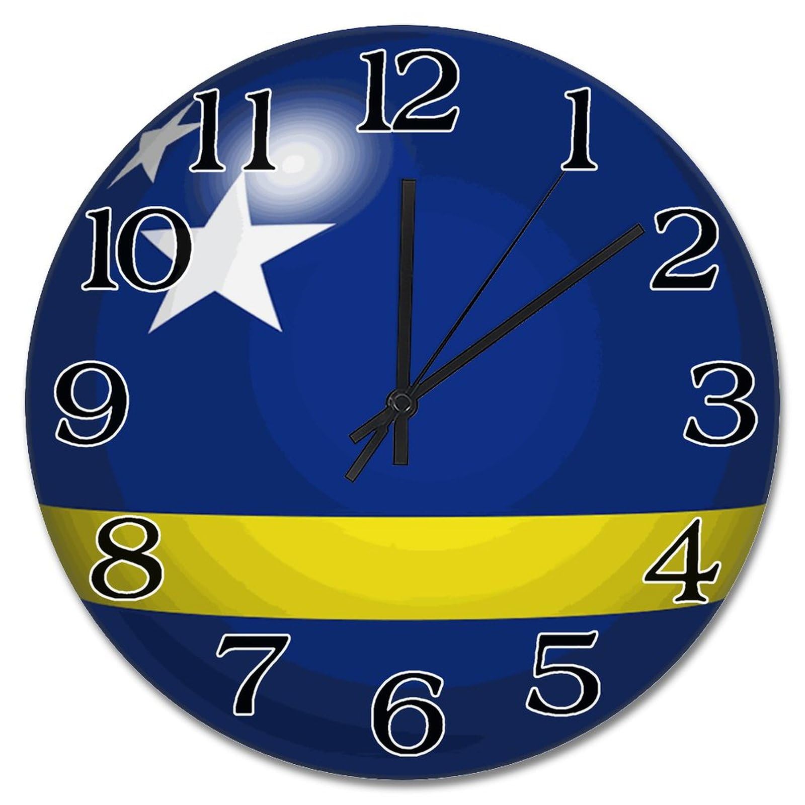Horloge de campagne Curaçao pour une déco de salon vintage