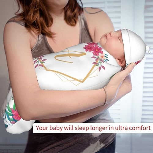 Miniatura 11 de Mantas de bebé personalizadas y sombrero con nombre, manta personalizada para recién nacidos, para niños y niñas, saco de dormir personalizado, Saco