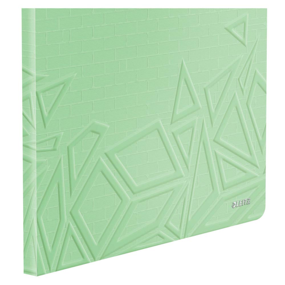 Leitz Urban Chic Protège-Documents A4 40 Pochettes - Vert Élégant, Capacité 80 Feuilles