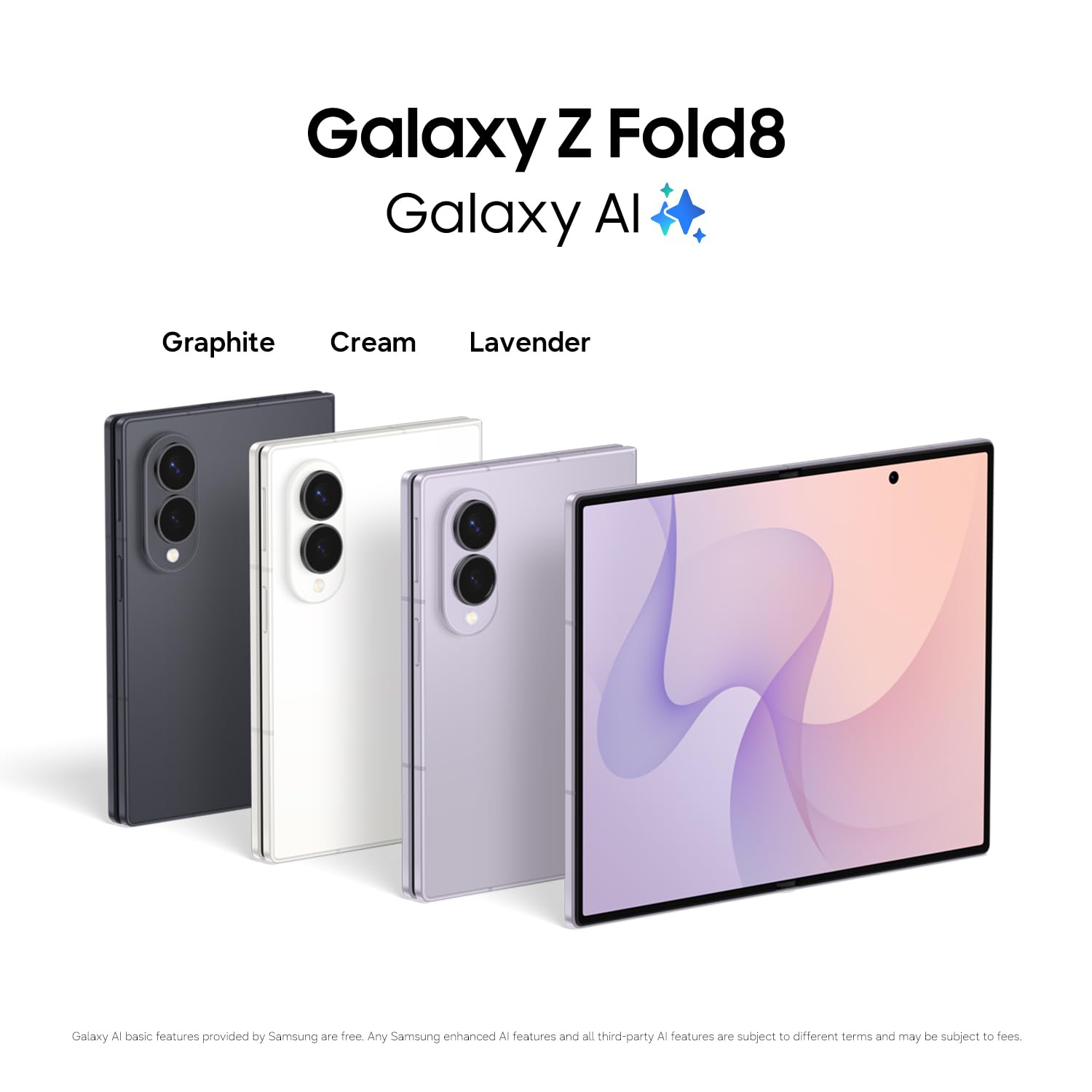 Amazon.com: Samsung Galaxy Z Fold8, 256GB, Cream | All-New Shape