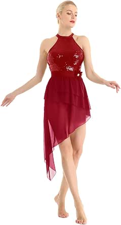 Robe Danse Classique Agoky Pour Fille - Ballet, Salsa, Jazz 4-16 Ans Avec Paillettes