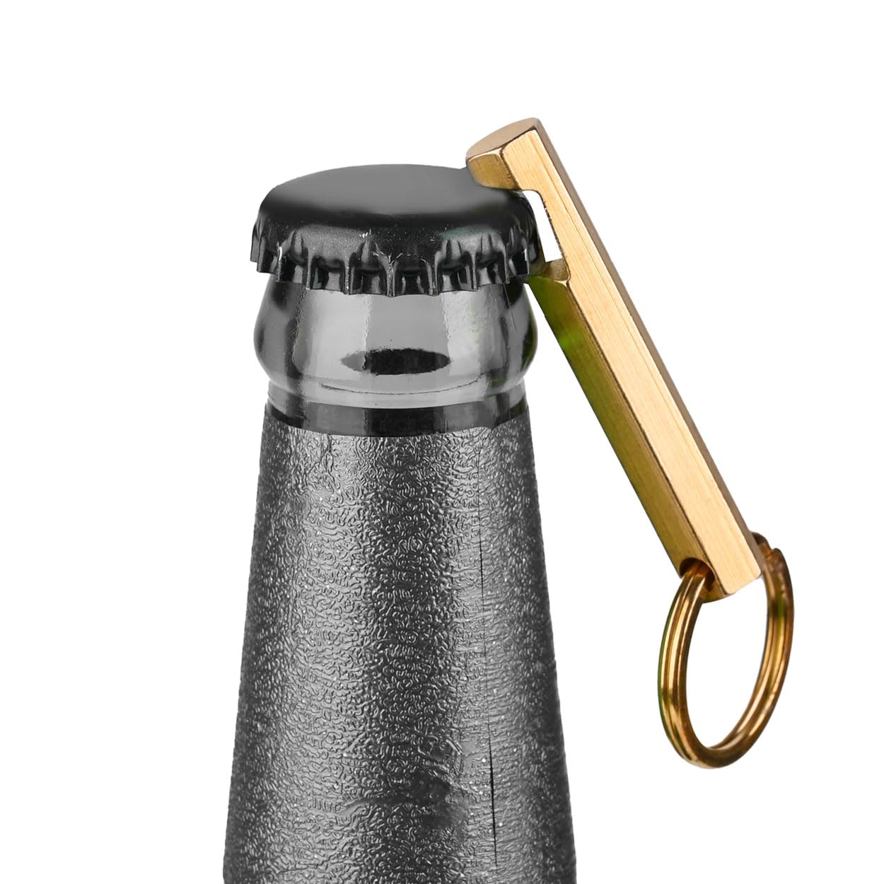 Amazon | NBGDY 真鍮製 キーチェーン ビール栓抜き キーリング付き