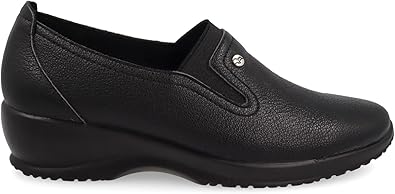 Pantofole Donna Fly Flot Effetto Pelle - Ciabatte Con Tomaia Elasticizzata E Sottopiede Antishock - Foto 5