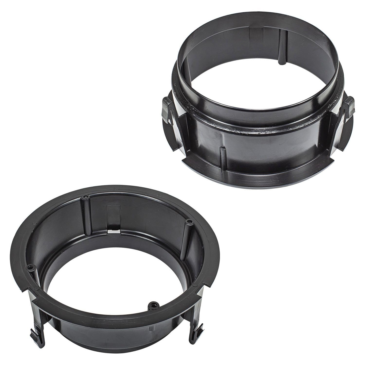 tomzz Audio 2834-007 Anneaux de Haut-parleurs Adaptateurs Supports compatibles avec Mercedes Classe E W210 Tablette arrière pour Haut-parleurs DIN 165mm