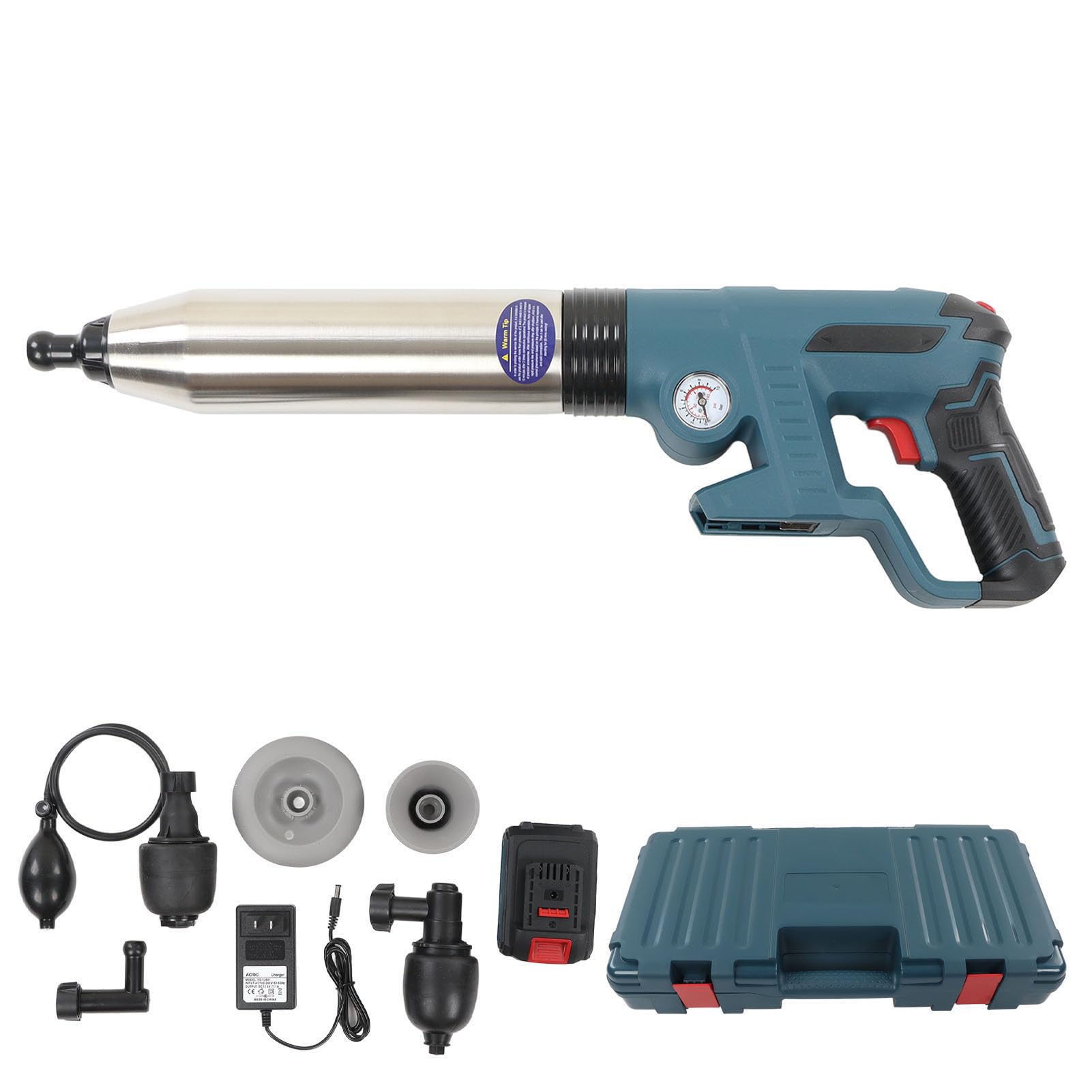 Toilet Plunger, Electric Pipe Unclogger Toilet Dredger Clog Remover