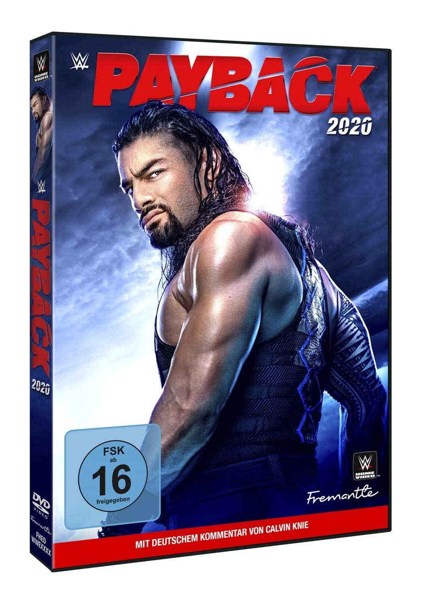 WWE Payback 2020 DVD edicion clasica de lucha libre en disco original