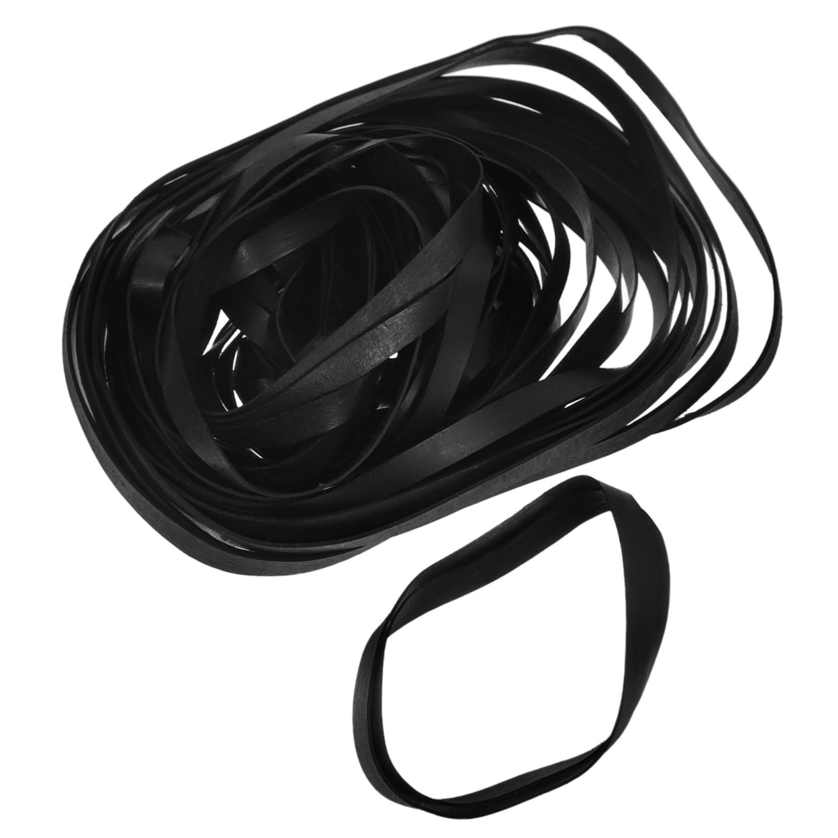 BRIGHTFUFU 50pcs Cassette Recorder Belts Universal Rubber Belt for Tape Recorders Cassette Repair Maintenance