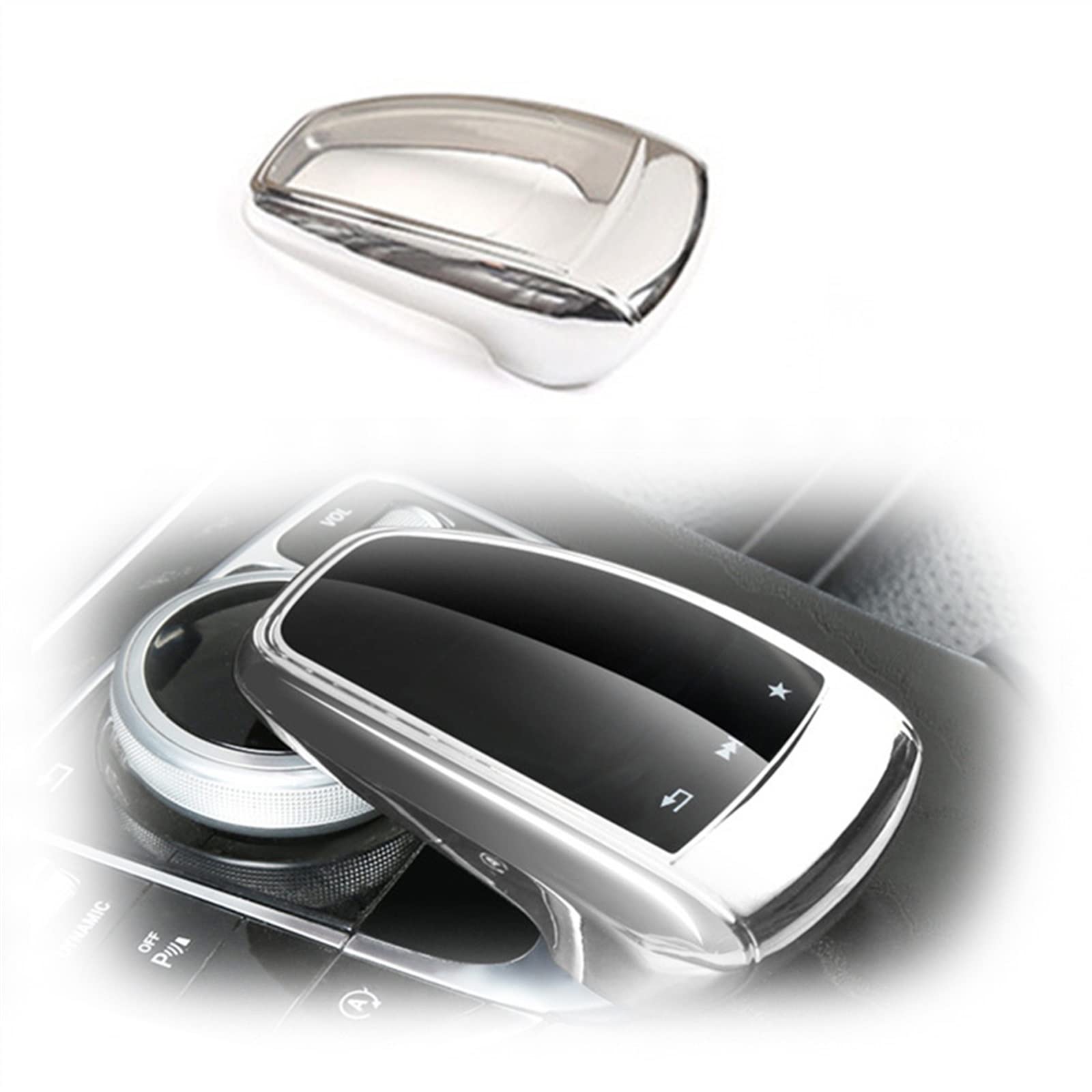 Car Styling Multimedia Mouse Protection Film Decoration Cover Trim for W205 W213 X253 GLC GLE GLS C E Class