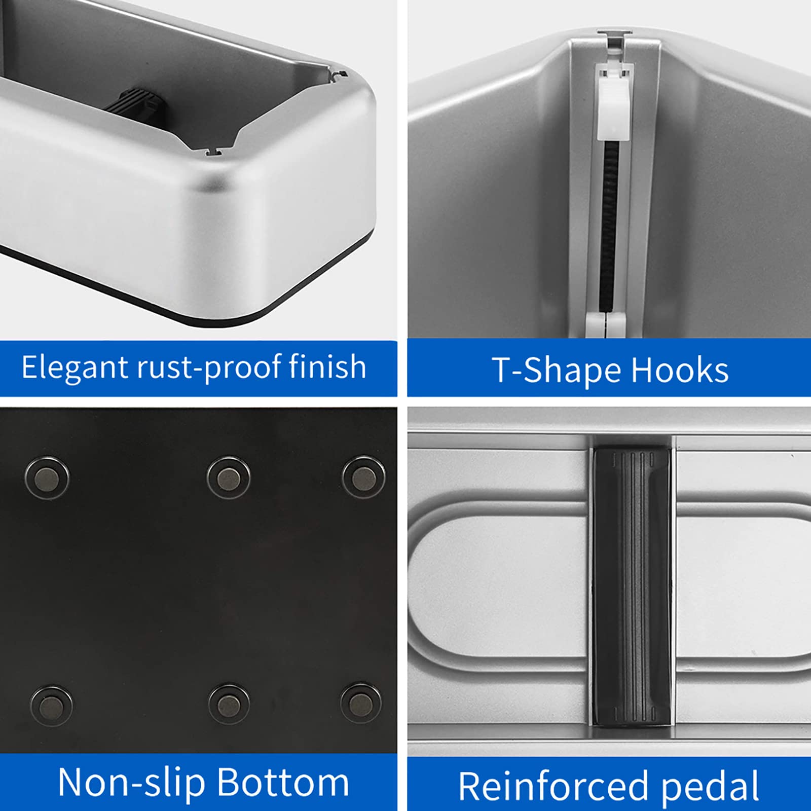 Dispenser automatico di copriscarpe usa e getta con 200 copriscarpe in plastica usa e getta, copertura portatile per casa, ufficio e ufficio