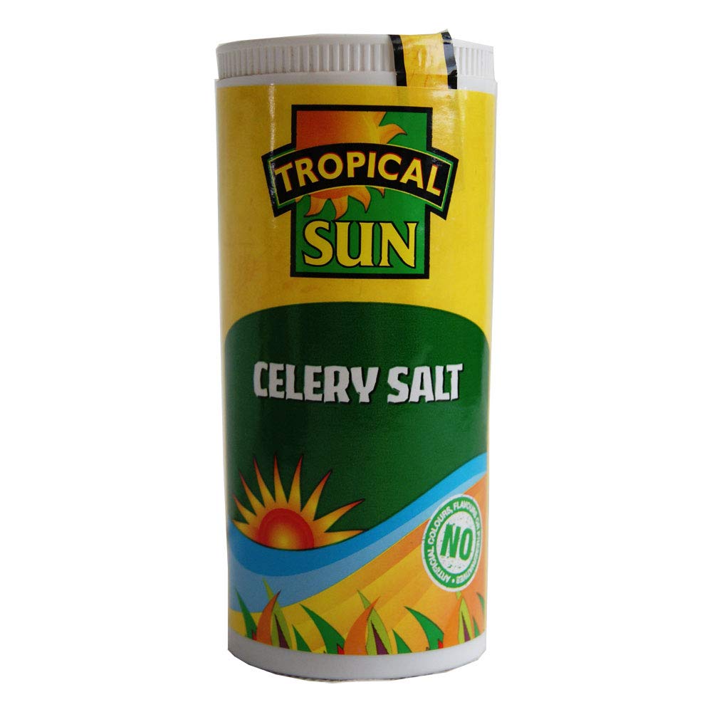 Tropical Sun Celery Salt - 100g - Seasoning for Soups, Salads, Stews andDressings