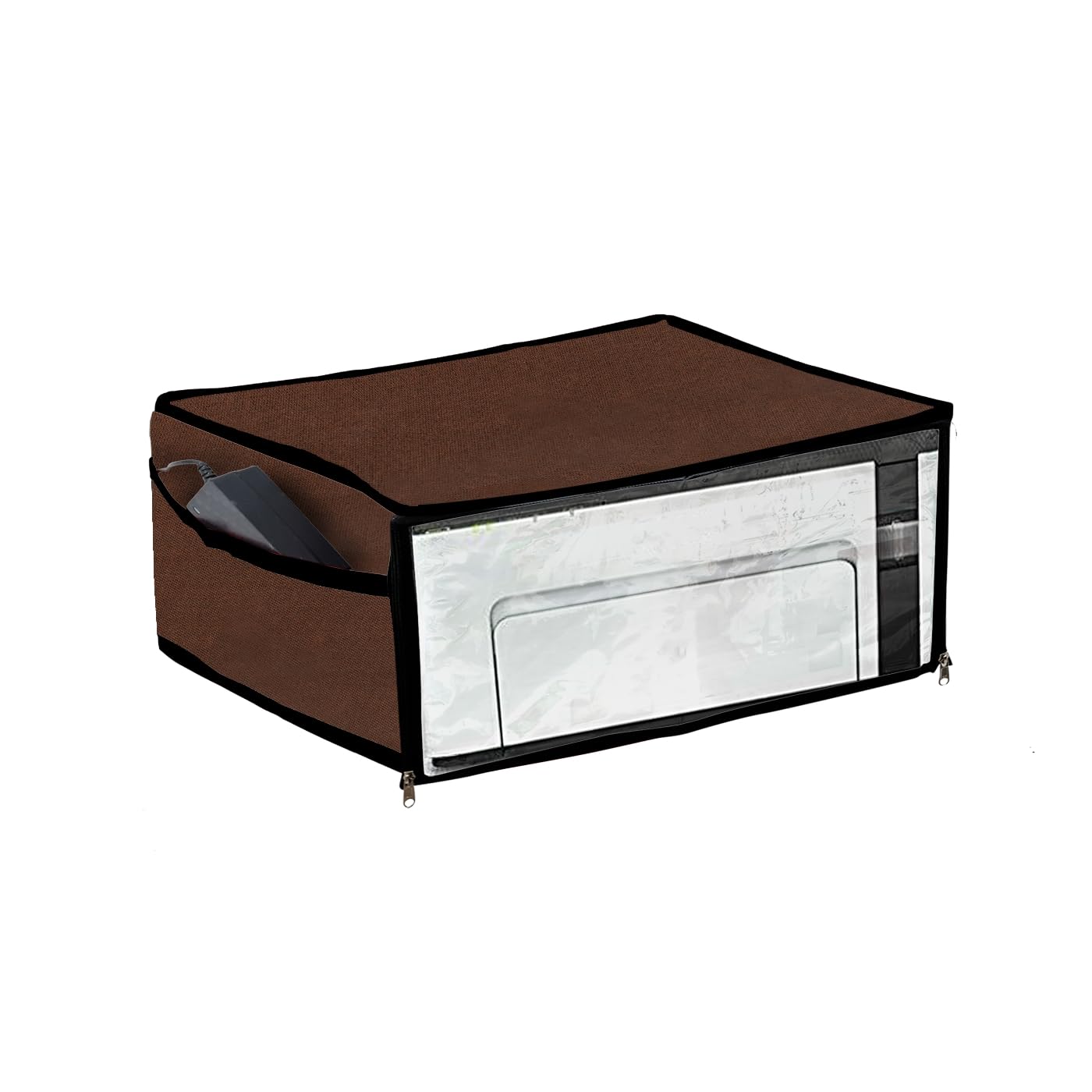 JMT Printer Cover Suitable For Epson Eco Tank M1100 & M1120 Ink Tank Printer (Solid Brown)-image-13