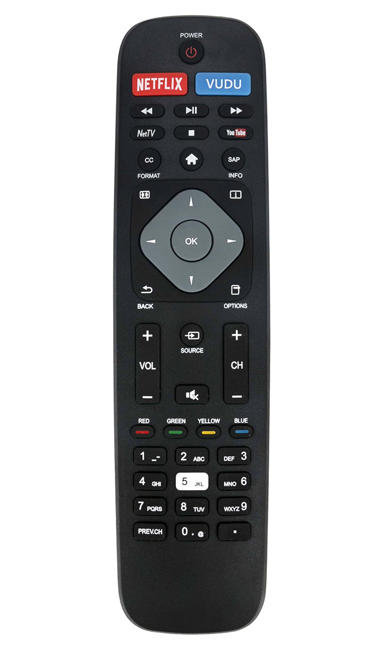 Amazon | 交換用リモコン フィリップス 4K UHD スマートテレビ NH500UP Amazon | 交換用リモコン フィリップス 4K UHD スマートテレビ NH500UP