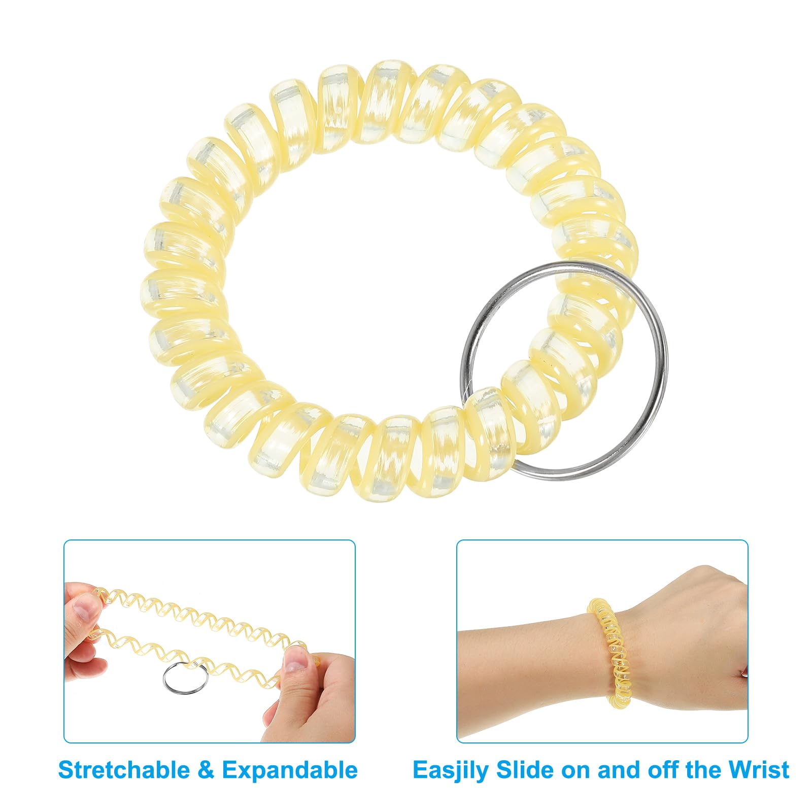PATIKIL Stretchable Wristband Wristlet Keychain - Image 3