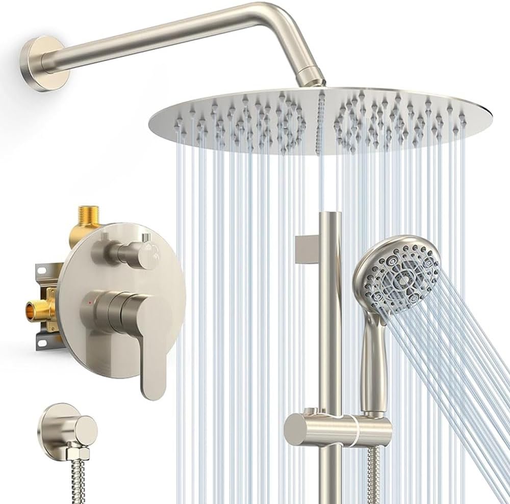 SR SUN RISE 12 Inch Rain Shower System