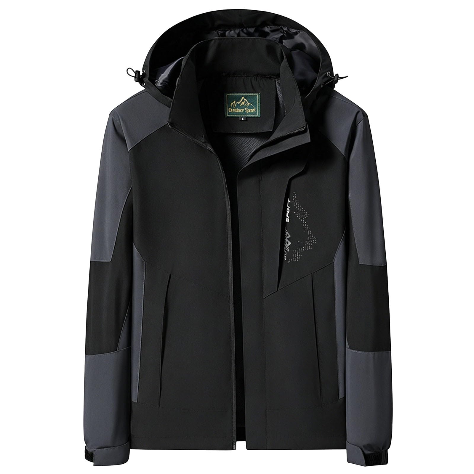 Regenjacke Herren Wasserdicht Wanderjacke Fahrradjacke Outdoor Sportjacke