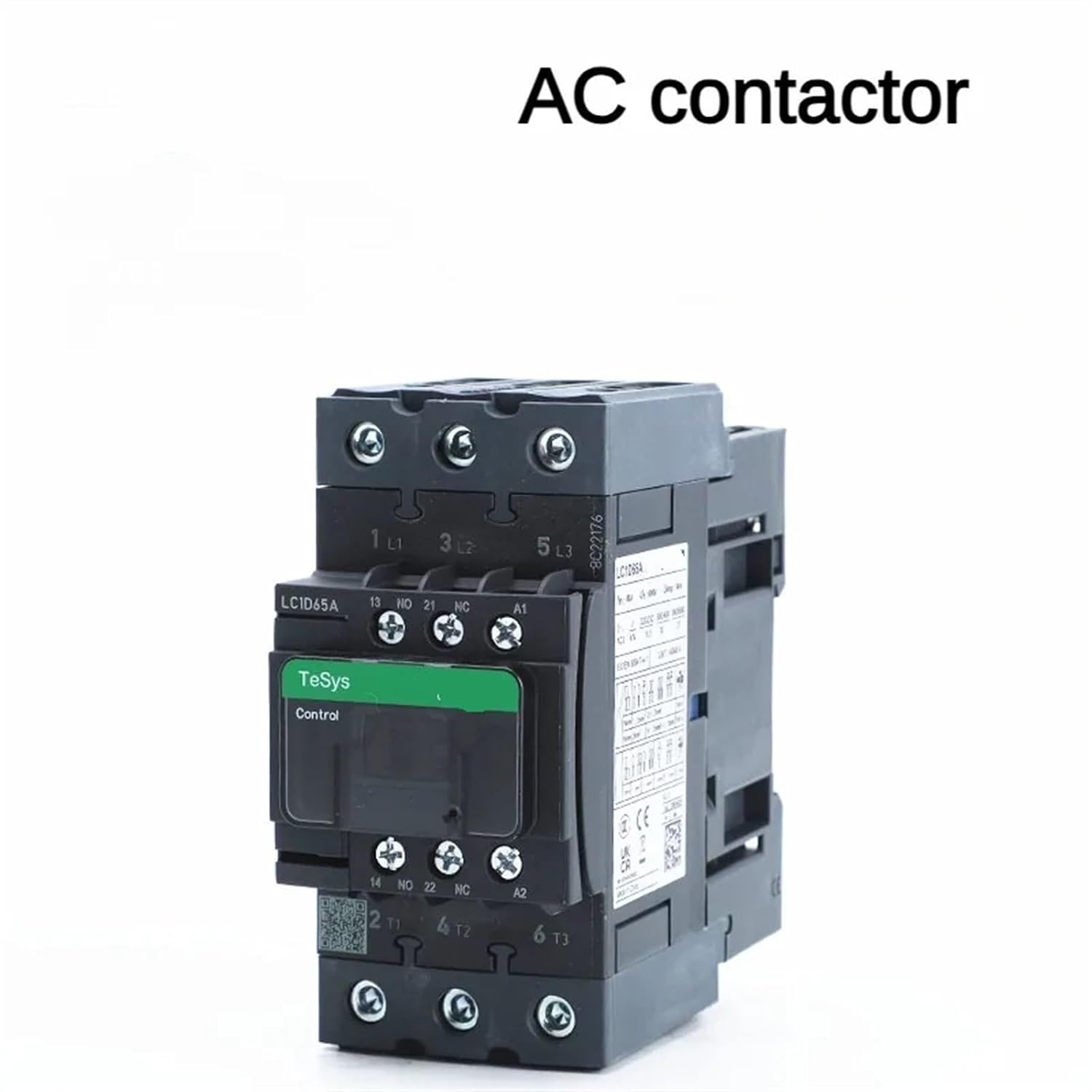 AC Elevator Contactor LC1-D65AE7C B7C C7C M7C F7C Q7C Solenoid Voltage 24V 36V 48V 110V 220V 380V LC1D65A 1Pcs(LC1D65A F7C 110V)