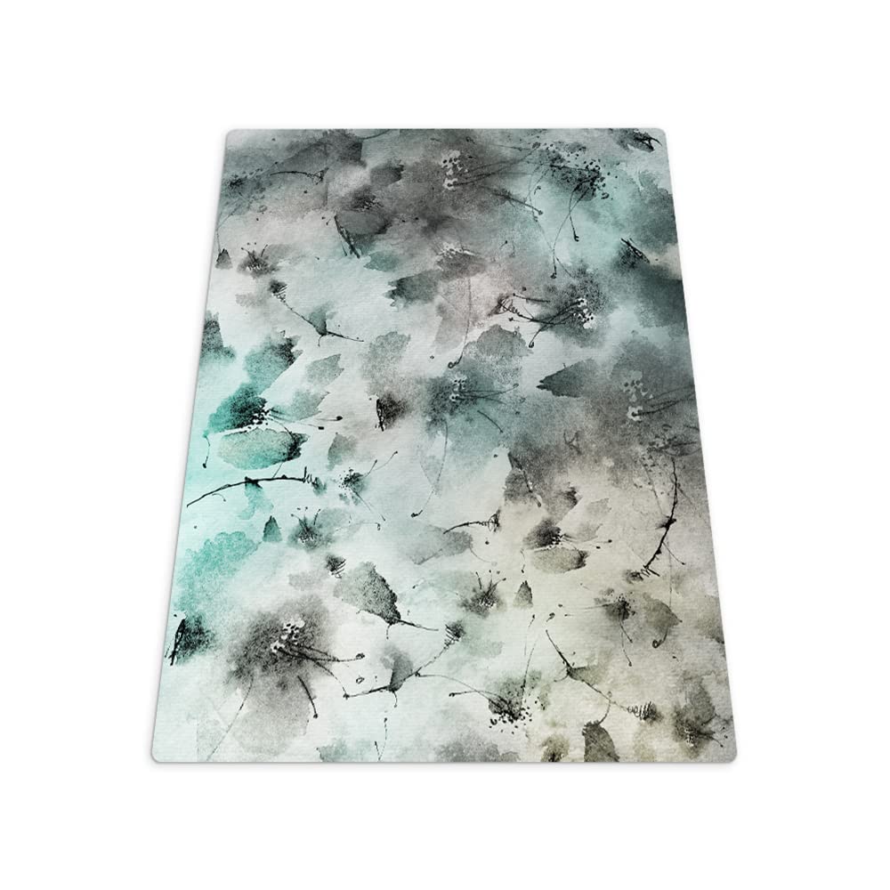 Tapis sous la chaise anti-rayures 140x100 cm pour protéger le parquet des roulettes de bureau