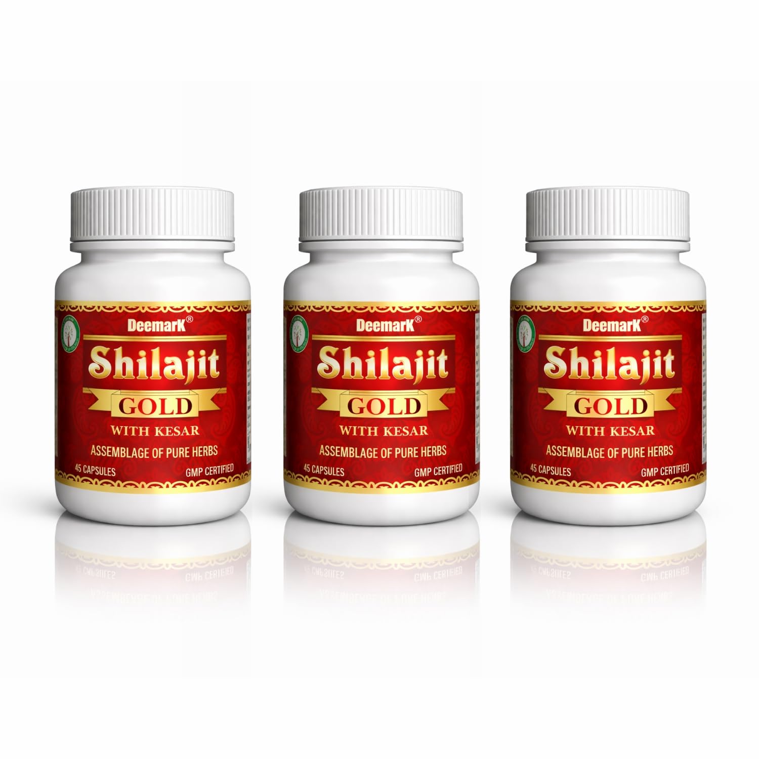 Deemark Pure & Original Gold Shilajit Capsule for Men and Women | 100% Natural Ayurvedic Capsules for Strength, Stamina, Power & Recovery | Helps Boost Immunity & Energy | 45 Capsules — Amazon image 7