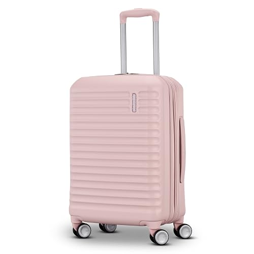 American Tourister Stratum 3.0 Carry-On Spinner, Airline Approved, Durable Hardside Luggage, Expands 1.5', RightHeight™