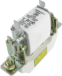Aexit NT00 g-G Fuses 50A Ceramic Fuse Link 500V 120kA 660V 50kA w Fuse Links Plastic Base