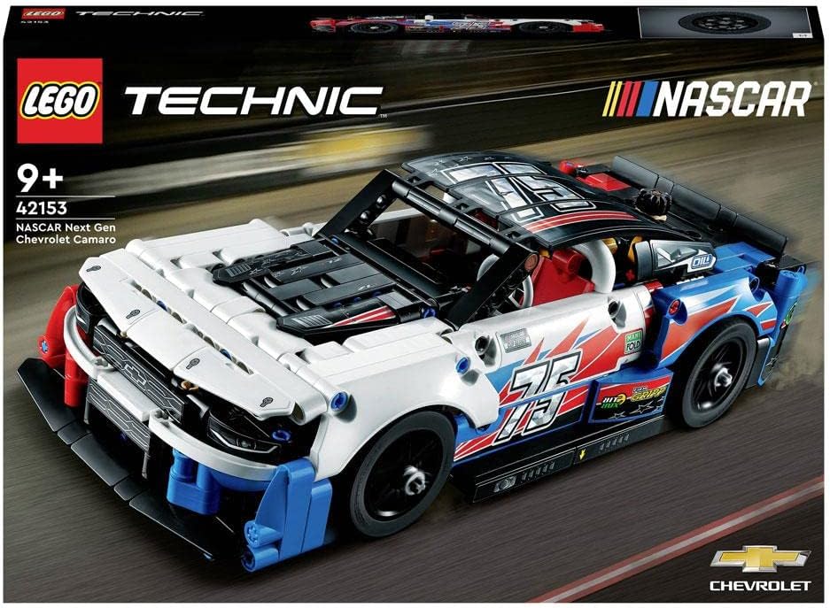 LEGO Technic NASCAR Next Gen Chevrolet Camaro ZL1 42153 Building Toy Set for Kids Aged 9+ Who Love Race Car Toys
