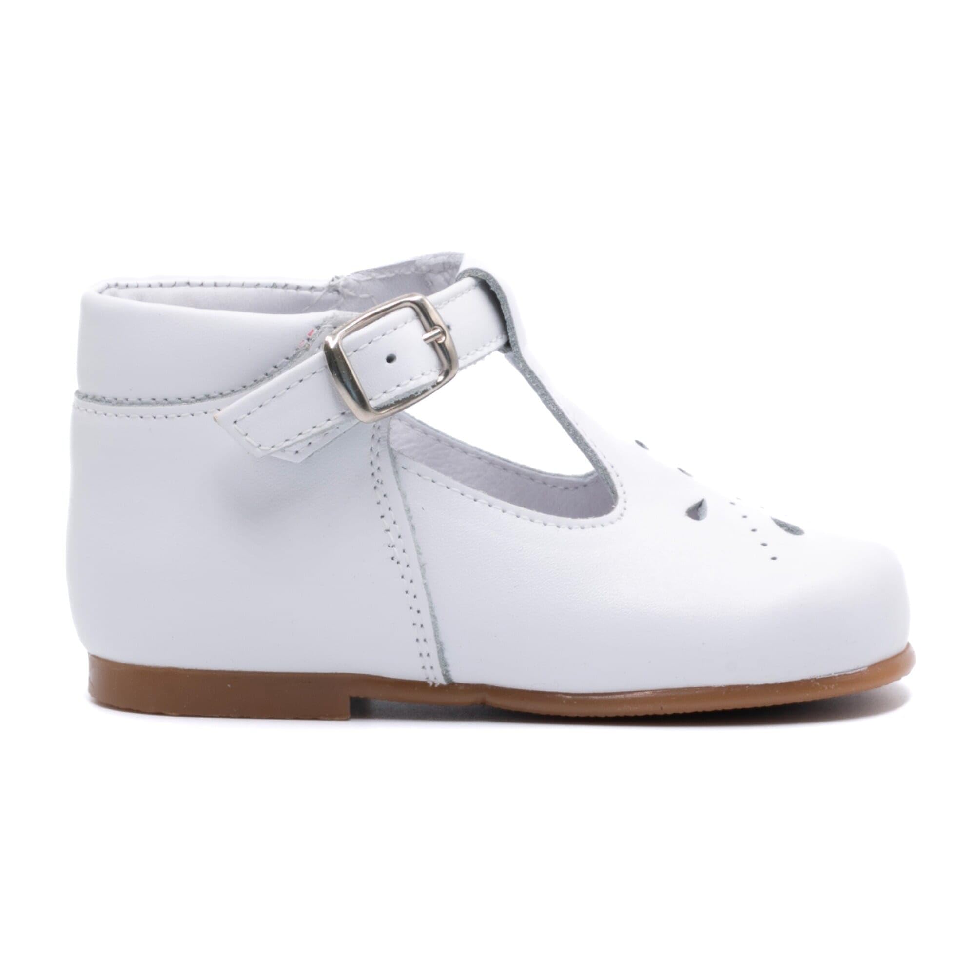 Boni & Sidonie - Zapatos para bebé, Blanco (blanco), 23 EU