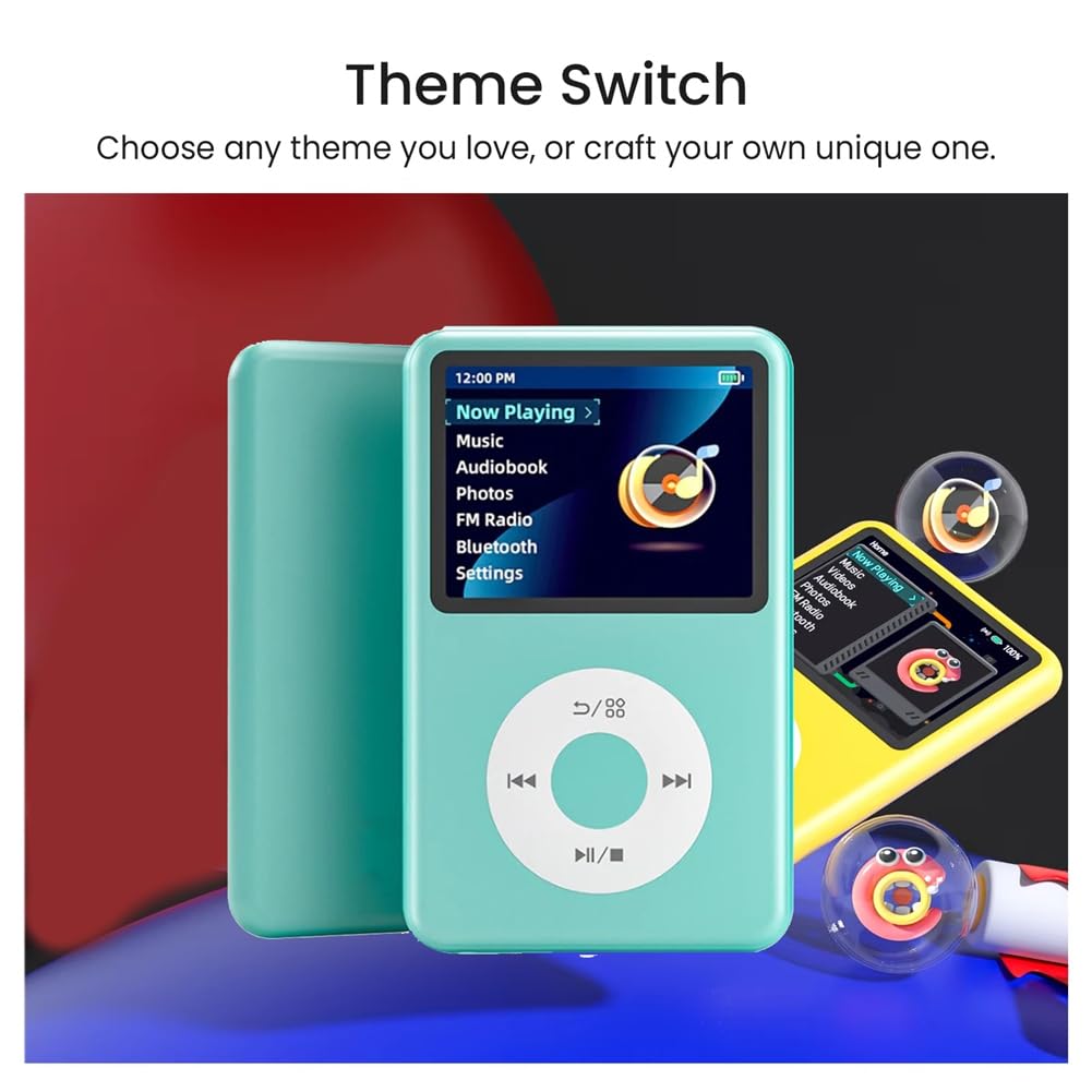 Lecteur MP3 64 Go Bluetooth Portable HiFi DAP