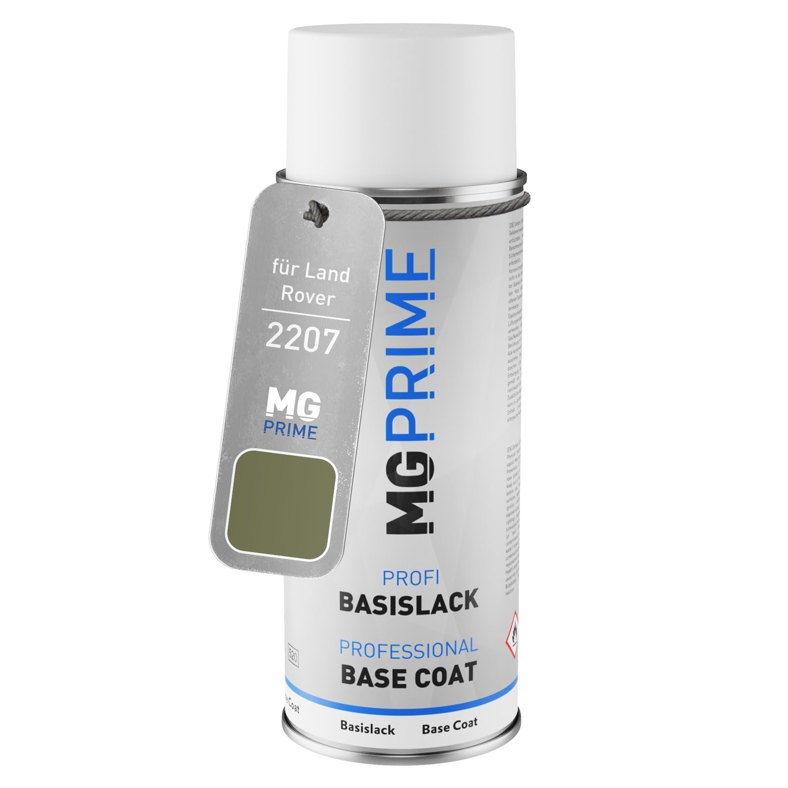Mg Prime Grasmere Green Metallic Car Paint Spray Can For Land Rover 2207 / Lrc2207-Hbv Base Coat Spray Can 400Ml