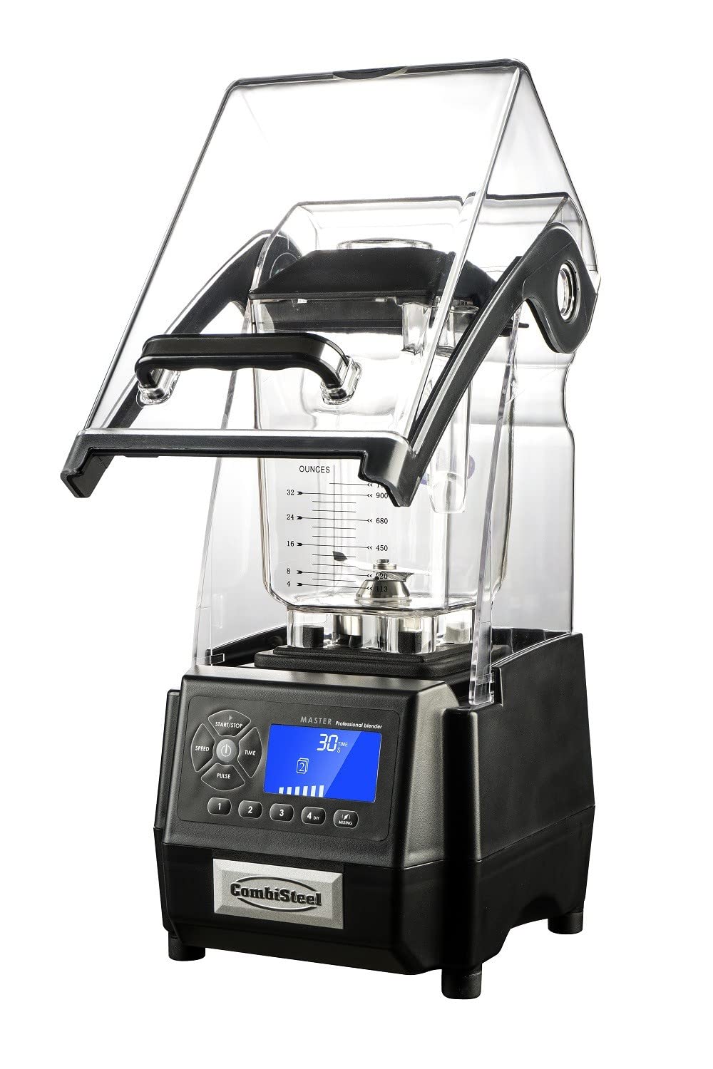 Blender Professionnel avec Amortisseur de Bruit Bol 2 L - Combisteel