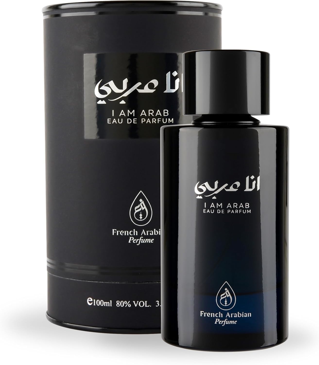 French Arabian Perfumes Ana Arabic - I am Arab100ml Eau de Parfum Unisex Fragrance for Men and Women | Haitia Vetiver Spicy Woody Aromatic Scent