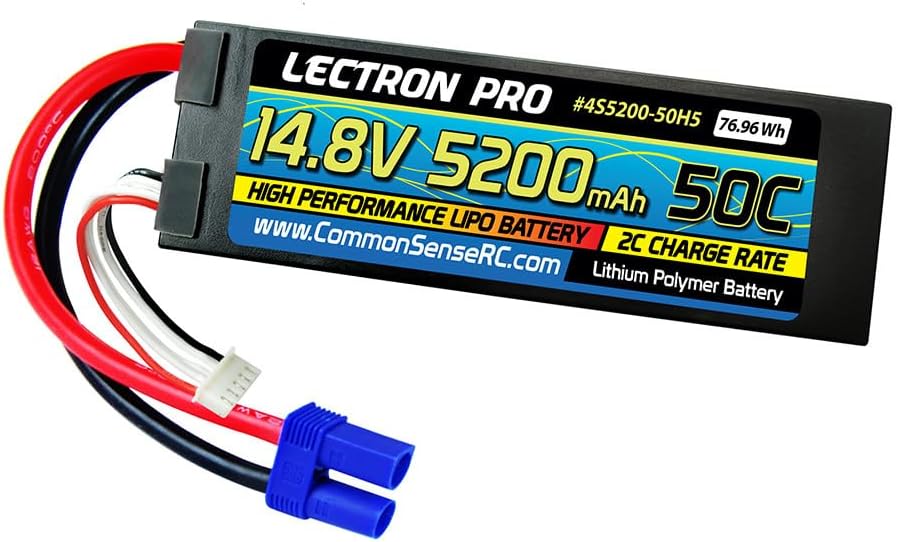 4S5200-50H5 14.8V 5200mAh 50C EC5