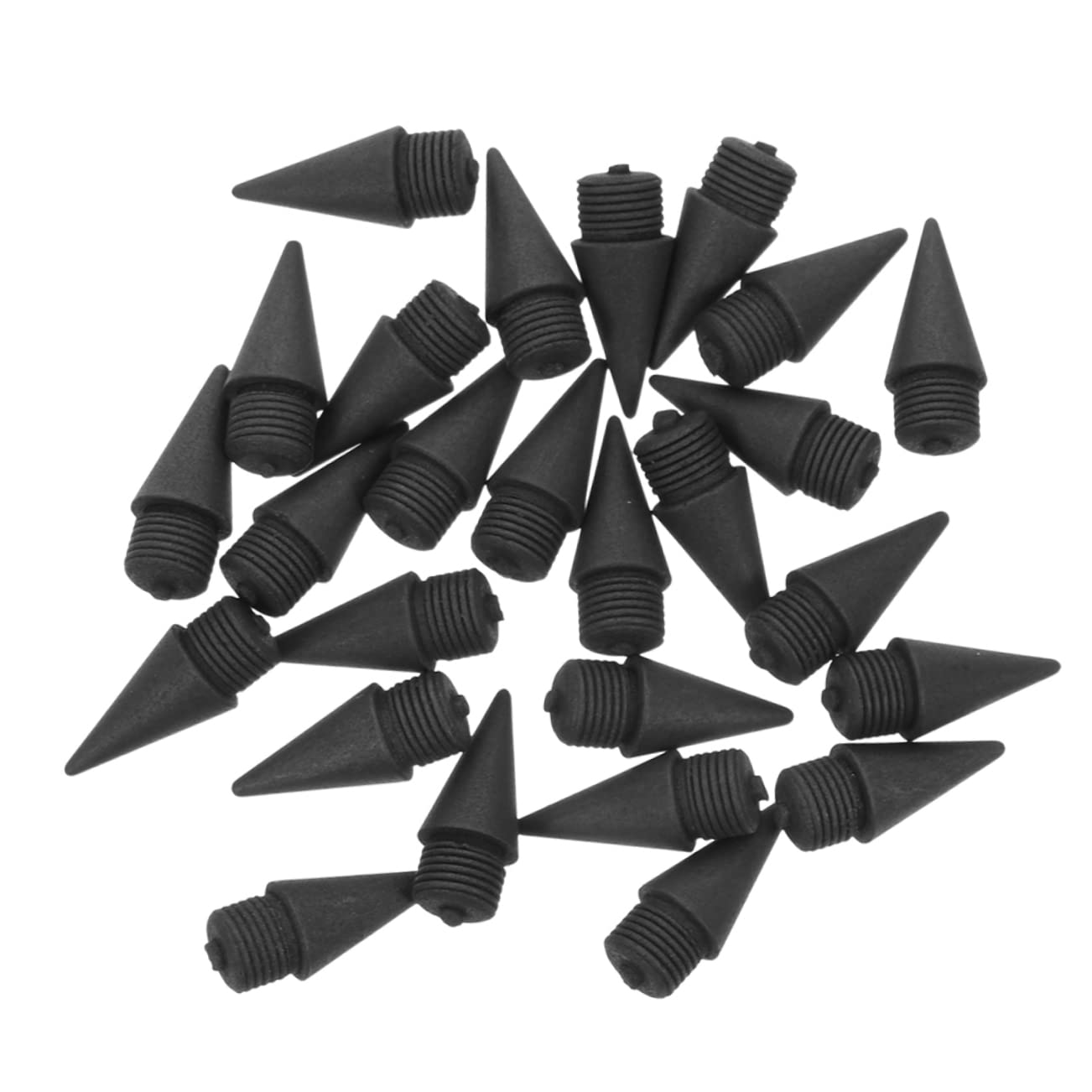 DOITOOL 3 Sätze Schulbleistifte Bleistiftspitzen Für Immer Ewiger Bleistift Nibs Tintenlose Bleistiftspitzen Ewige Bleifreier Bleistift Legierung Schwarz 50 Stück * 3