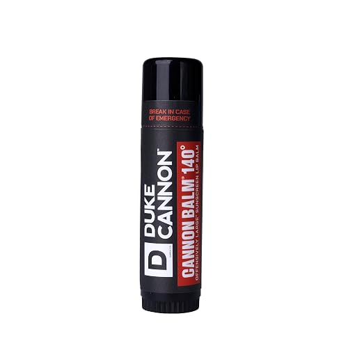 Duke Cannon Lip Balm for Men Blood Orange SPF 30