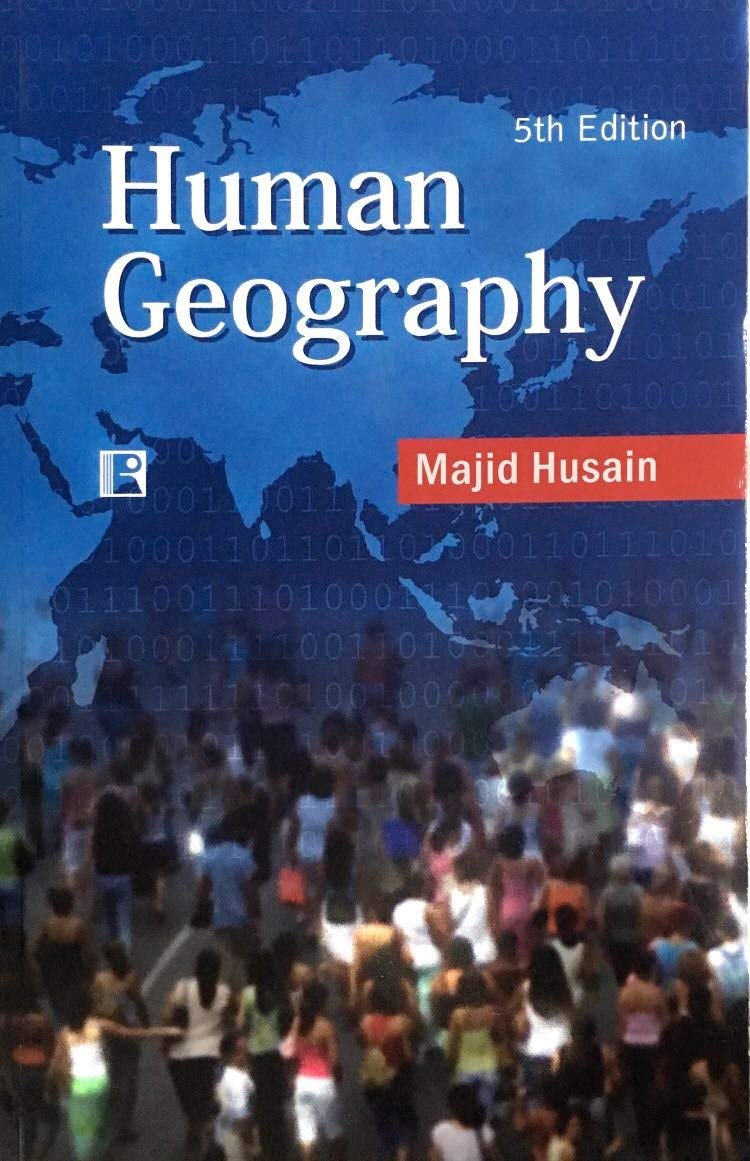 HUMAN GEOGRAPHY Paperback Latest Edition 2020-2021