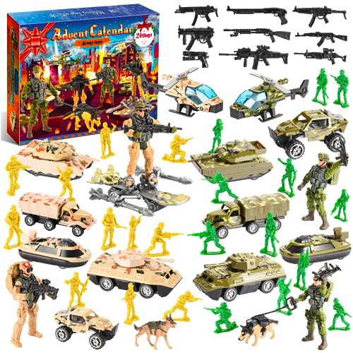 JOYIN 164pcs Soldados De Juguete De Plástico Militar Conjunto Del Ejército Figuras Set Figuras Militares