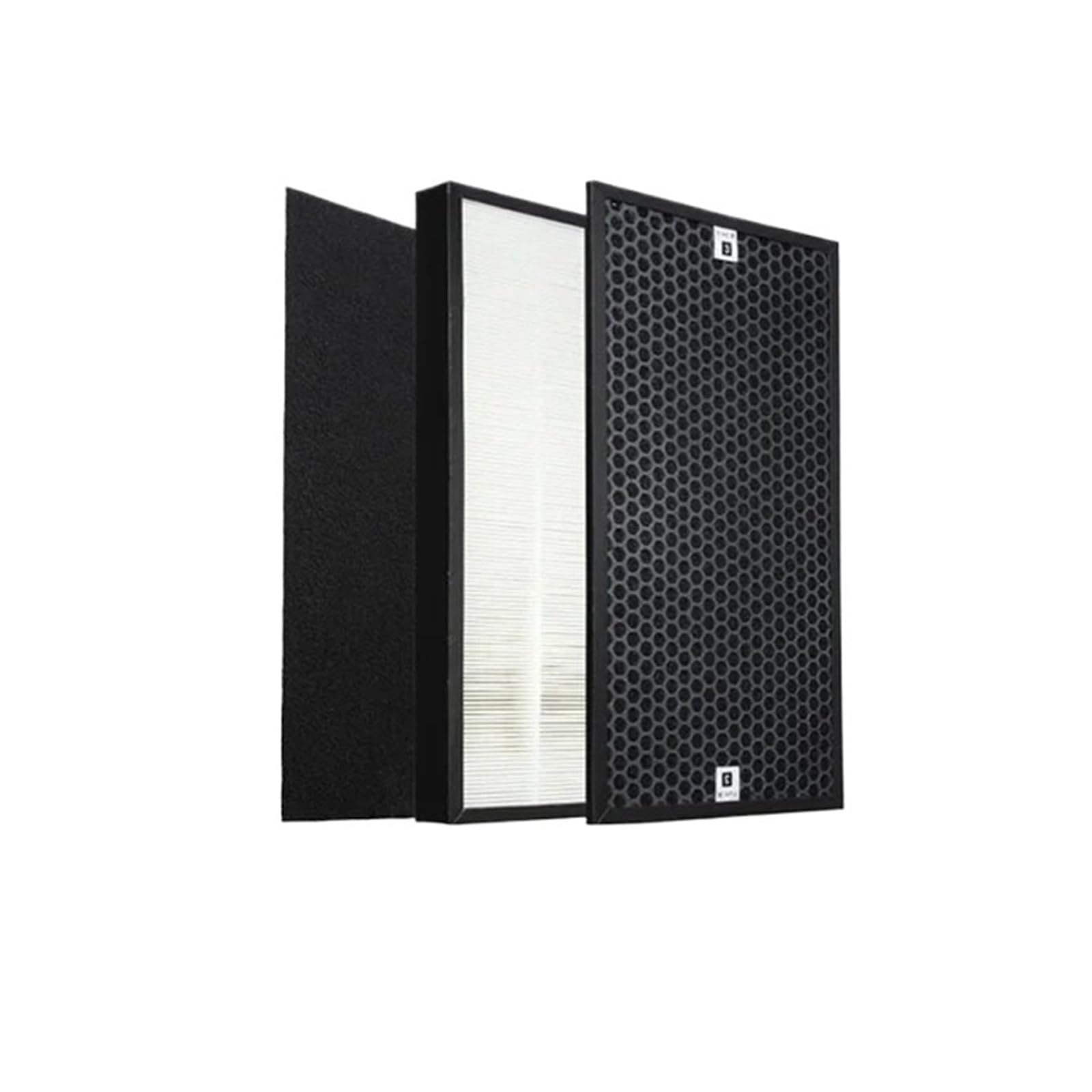 Aihdbcl Hepa And Carbon Kit 3Pcs F-Zxhd55c Air Purifiers Hepa Filter，Compatible For Panasonic ，F-Pxh55c F-Vxh50c F-Vjl55c F-Vxk40c F-Zxhp55c Parts Filters