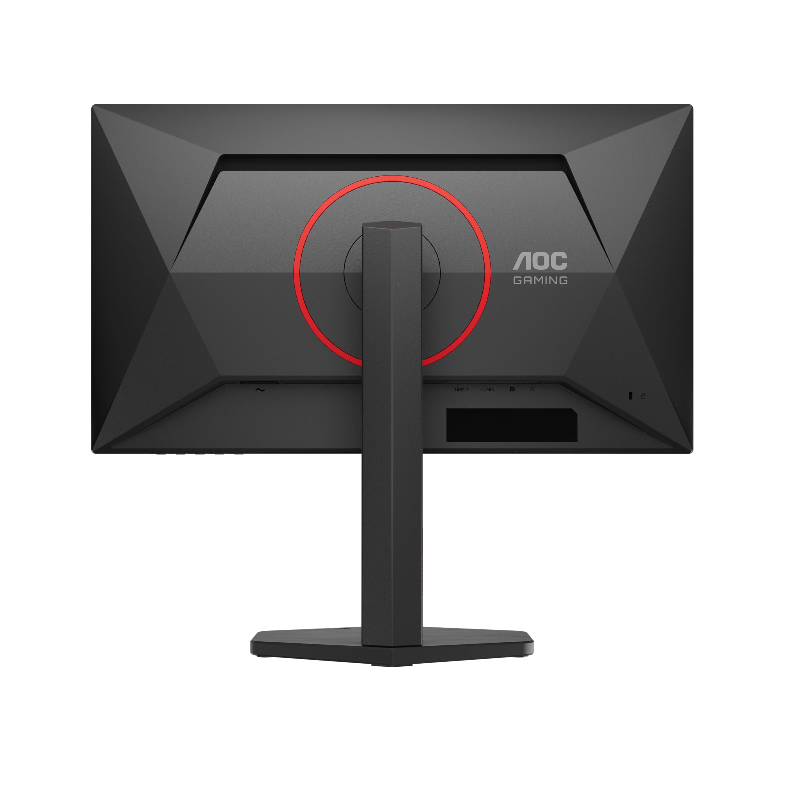 AOC Gaming Q25G4SR - Monitor Quad HD da 25 pollici, 300 Hz, 1 ms, FreeSync. Prem., G-Sync comp., HDR400 2560x1440, 2x HDMI 2.1, DisplayPort 1.4 nero-rosso, 25 Inch QHD IPS