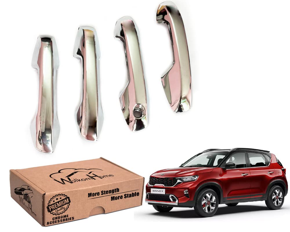 WolkomHome Car Accessories Chrome Door Handle Cover for sonet-image-39