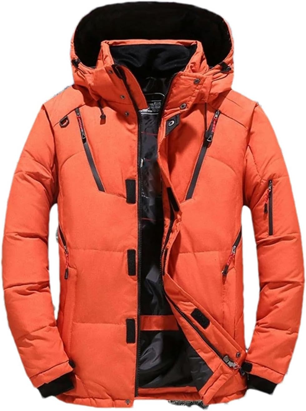 JXQXHCFS Ski Suit Men Mountain Ski Jacket Keep Warm Windproof Down Jacket Male Winter Camping Sports Snowboard Clothing