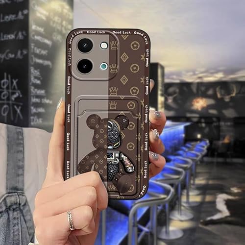 Lulumi-Phone Case For VIVO Y28 4G, phone pouch Card sleeve Back Cover cell phone sleeve Shockproof cell phone cover Anti-knock C