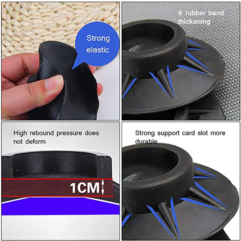 VIBIRIT Piedini Universali Antivibranti Per Lavatrice, Piedini - Foto 7