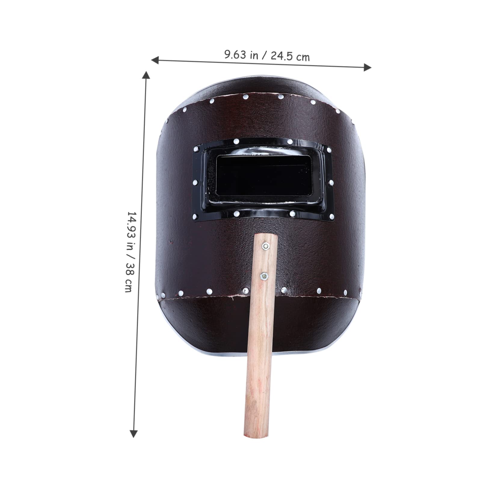 WOONEKY 2 Maschere Di Saldatura Portatili Con Materiali Ad Alta Resistenza Maschera Di Saldatura Riutilizzabile Casco Di Saldatura Con Blocco Automatico