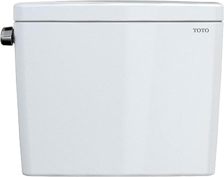 TOTO Drake 1.6 GPF Toilet Tank with WASHLET+ Auto Flush Compatibility, Cotton White - ST776SA#01