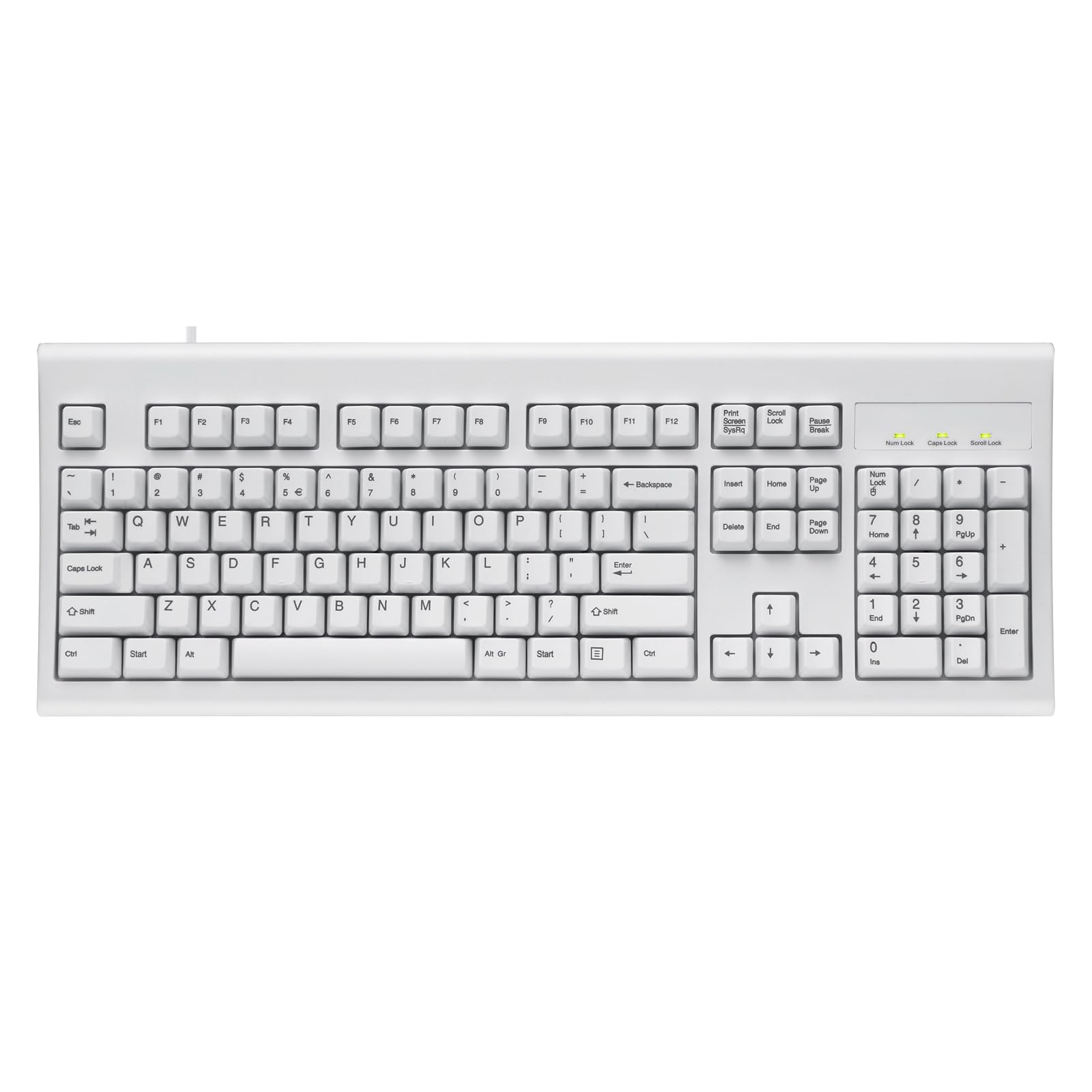 Perixx Performance Wired Keyboard, 20 Million Key Press Life, Full Size 17.9" x 6.6" x 1.7" (11280) (B01BFCBNEI) Amazon Price History, Amazon Price Tracker